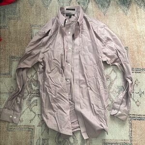 Banana Republic Men's Casual Button-Down Shirt (size Large slim fit)